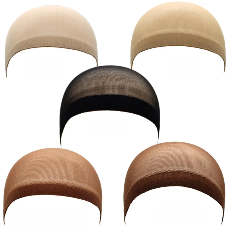 Filet à cheveux pour perruque, lot de 2 pièces, noir et brun, casquette commissionnée pour perruques exécutives