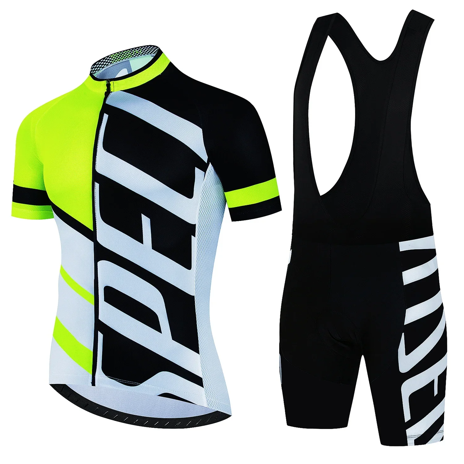 AliExpress NONE 2024 Cycling Clothes Mtb Male Clothing Equipment Man Professional Shirt Shorts Men Jumper Summer Bike Jersey Bib Men's Tricuta