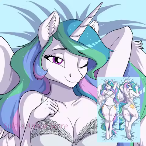 Dakimakura prince celest Anime Body Pillow Cover Double-sided Print Life-size Pillowcase