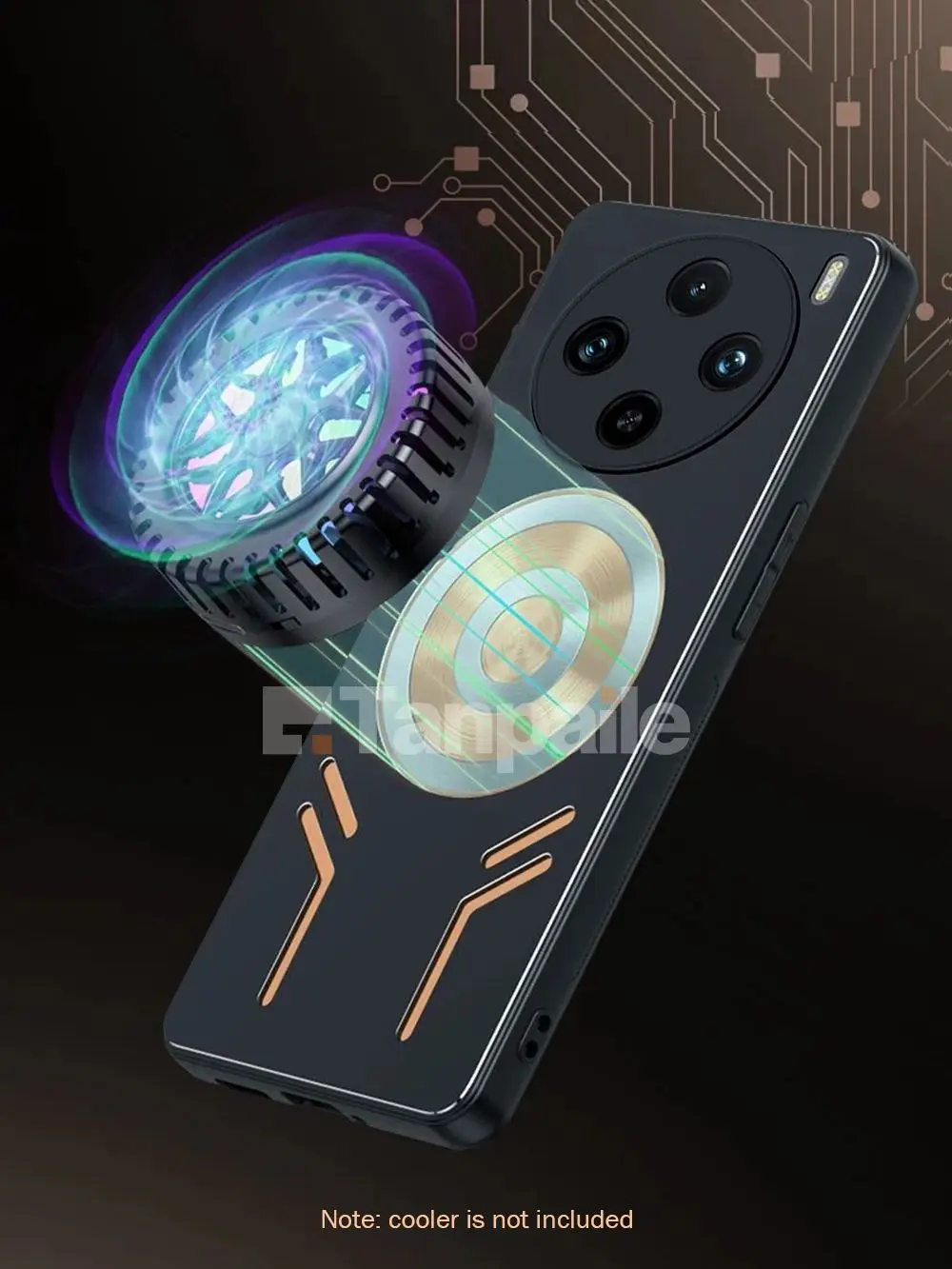 Copper Metal Cooling Case For Realme GT Neo6 SE 6T GT5 Neo5 GT2 2T