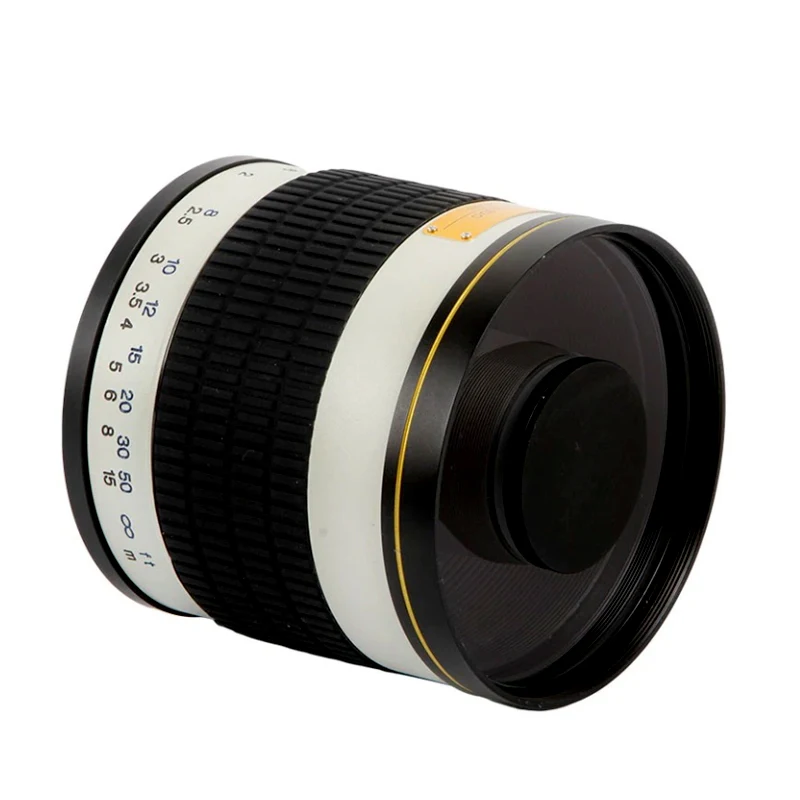 Lightdow Fixed Focus 500 mm F6.3 Tele-Handspiegelobjektiv mit T2-Mount-Adapterring für Nikon Canon Pentax Sony DSLR-Kameras – Detail 12