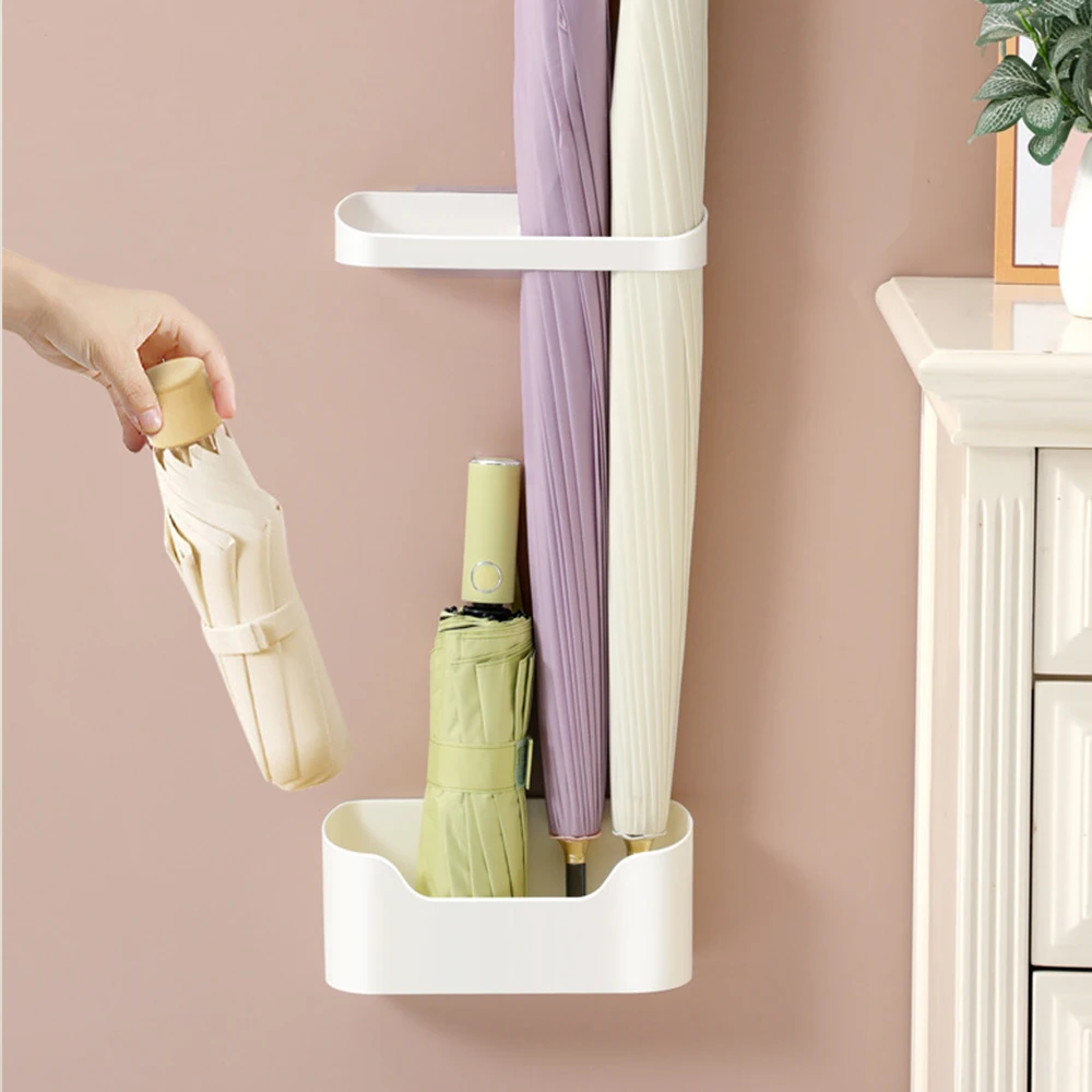 Necessables Adhesive Wall-mounted umbrella rack umbrella rack