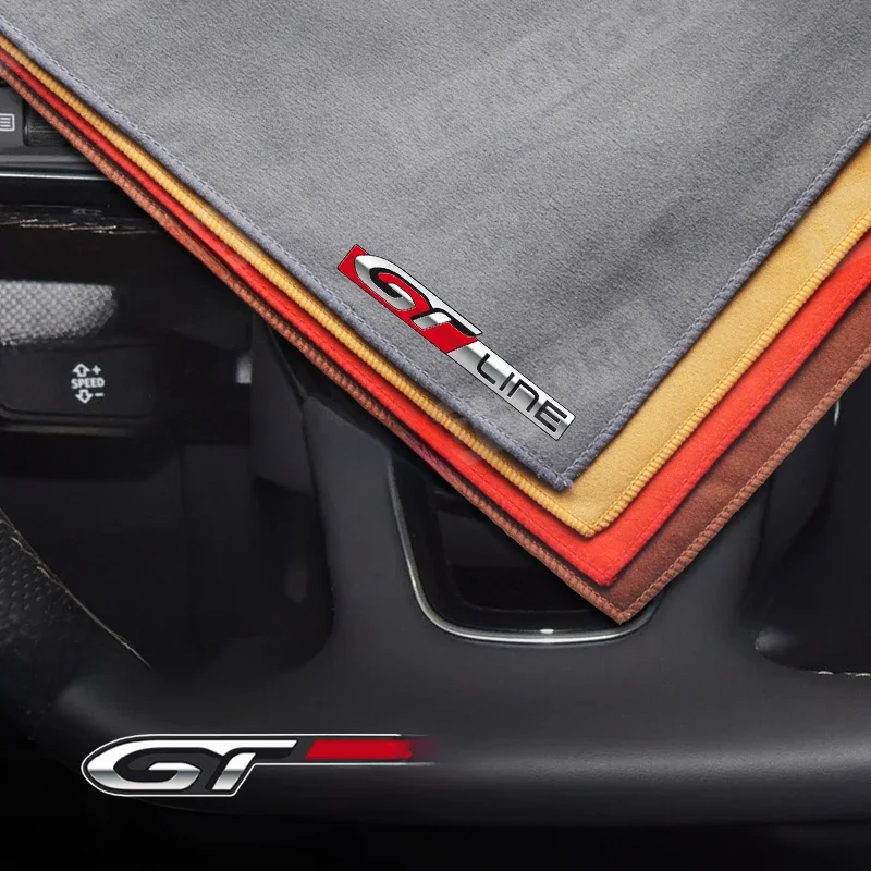 Serviette de lavage de voiture double couche, chiffons doux pour 407, 107, 308, 306, 207, 208, 3008, 407, 508, 2008