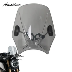 For INDIAN SCOUT 2015-2022 SCOUT BOBBER 2018 - 2022 Universal Motorcycle Windscreen Windshield Covers Deflector