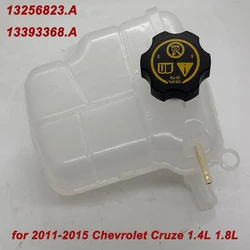 New 13465094 13502353 Radiator Coolant Overflow Expansion Tank for 2011-2016 Buick Chevrolet Cruze 1.4L 1.8L 13256823 13393368