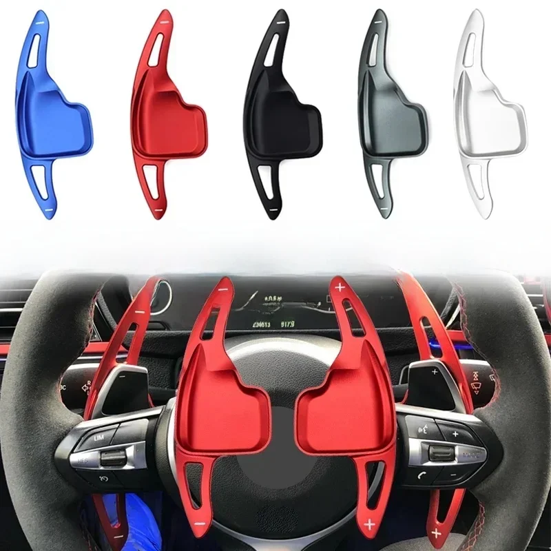 Paire d'extension de levier de vitesse pour volant de voiture, en aluminium, pour BMW F30 F31 F32 F10 F20 F22 F15 F16 GT Z4 X1 X3 X4 X5 X6