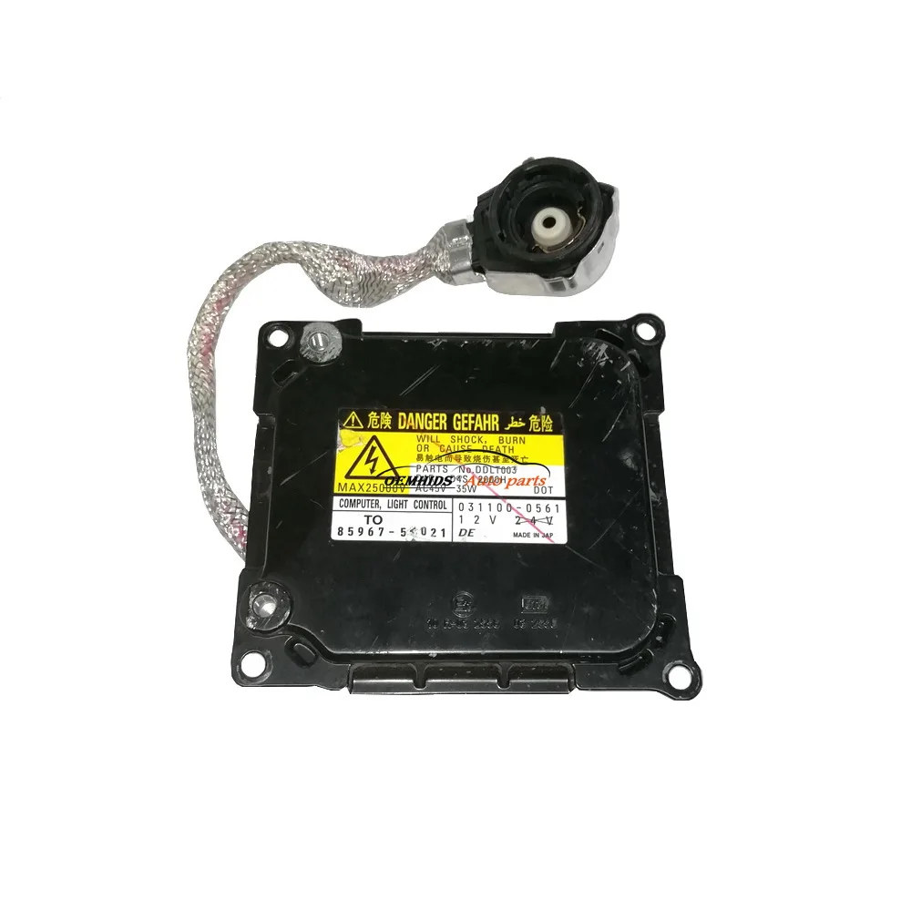 

DDLT003 D4S D4R Xenon Ballast Original For HID Headlight Control Unit Module Cable length 22cm 19cm 85967-52021 85967-52020