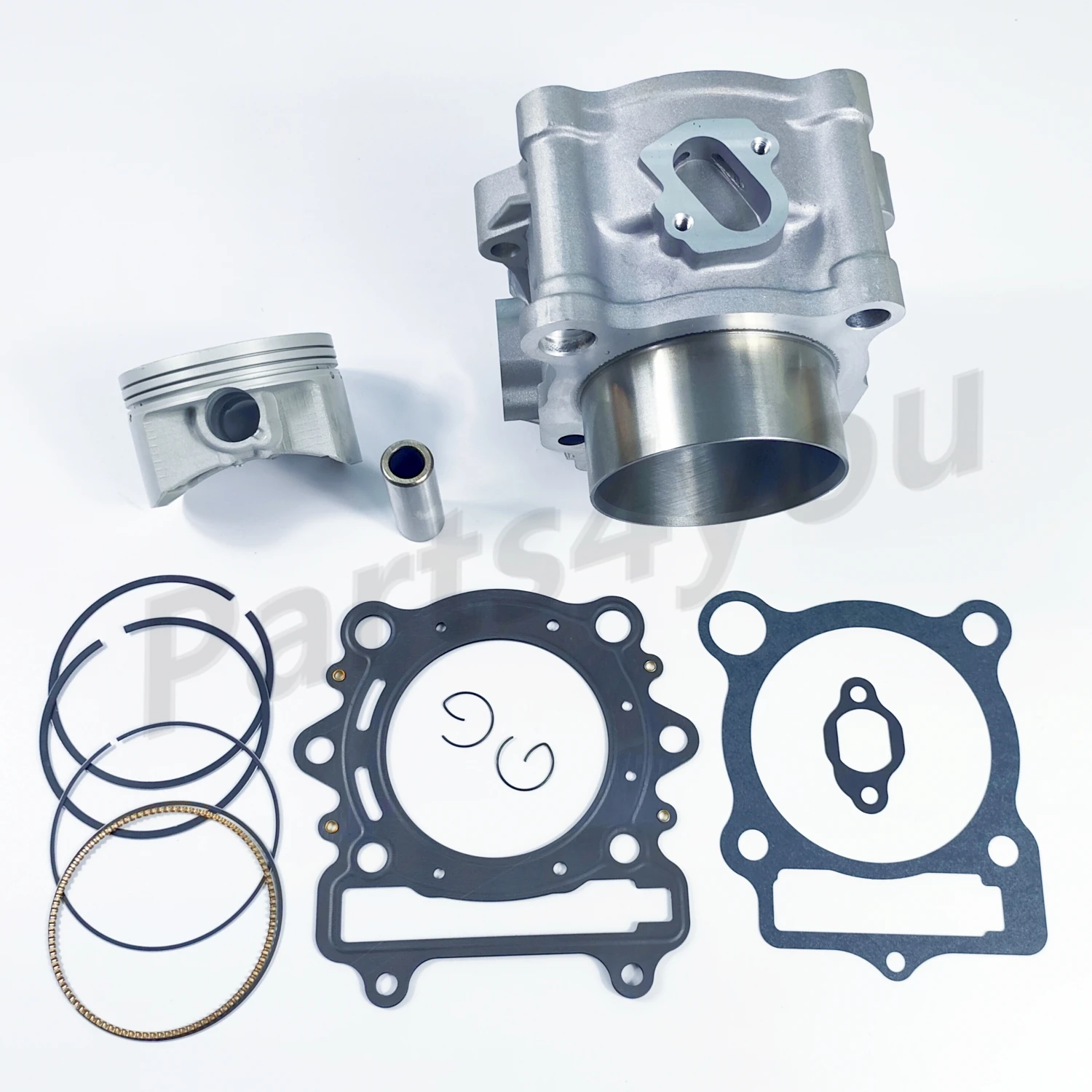 84.34MM Water Cooled Engine Rebuild Cylinder Piston Gasket Kit for Stels 400H Hisun 400 HS400 ATV 12100-003-0000 LU020571