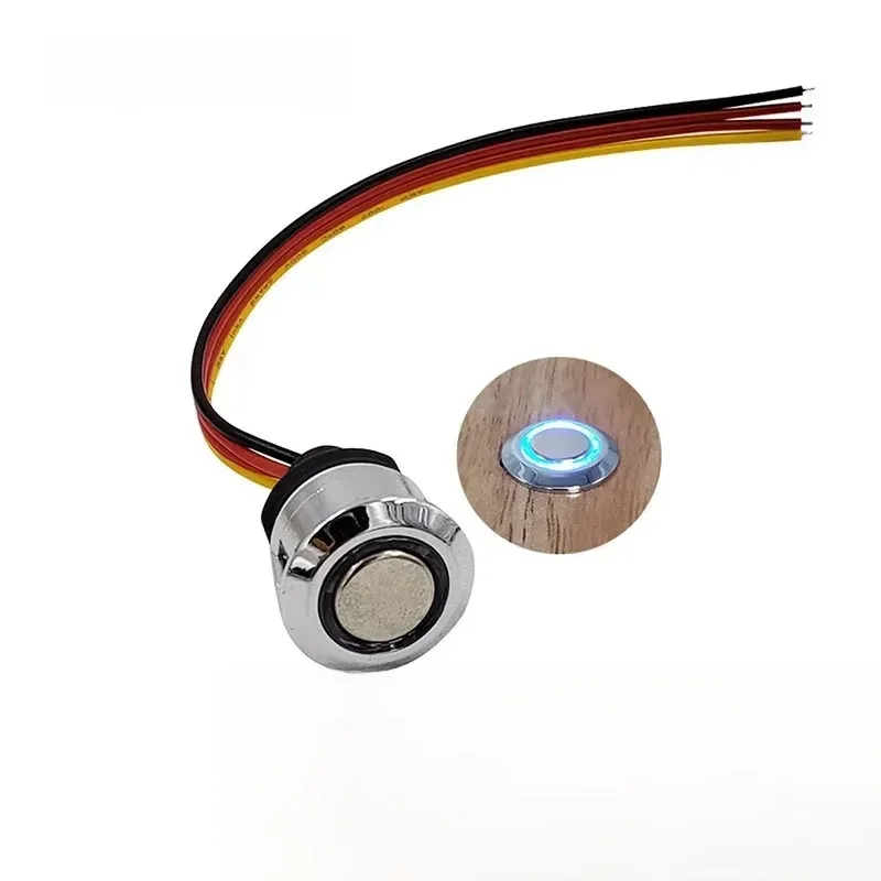 Led Dimmer 12v Touch Schakelaars Voor LED Strip Licht Traploos Dimbare Helderheid Controller DC 5V/24V licht Dimmer Knop Controle - afbeelding 2