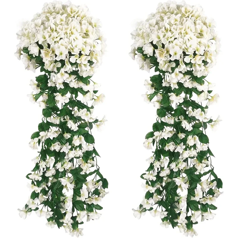 1PC Kunstbloemen Zijde Violet Muur Opknoping Bruiloft Scène Decor Thuis Oppotten Outdoor Tuinfeest Festival diy geschenken Hotsale - afbeelding 2