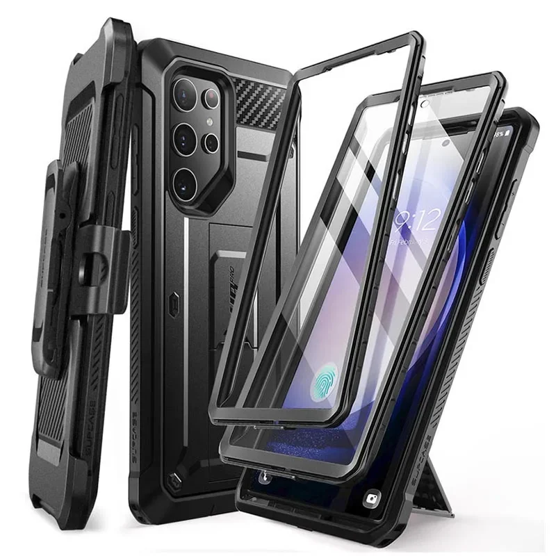 Dla Samsung Galaxy S24 Ultra Case 2024 SUPCASE UB Pro Full-Body Dwuwarstwowe, wytrzymałe etui z klipsem na pasek i wbudowaną osłoną ekranu — zdjęcie produktu 7