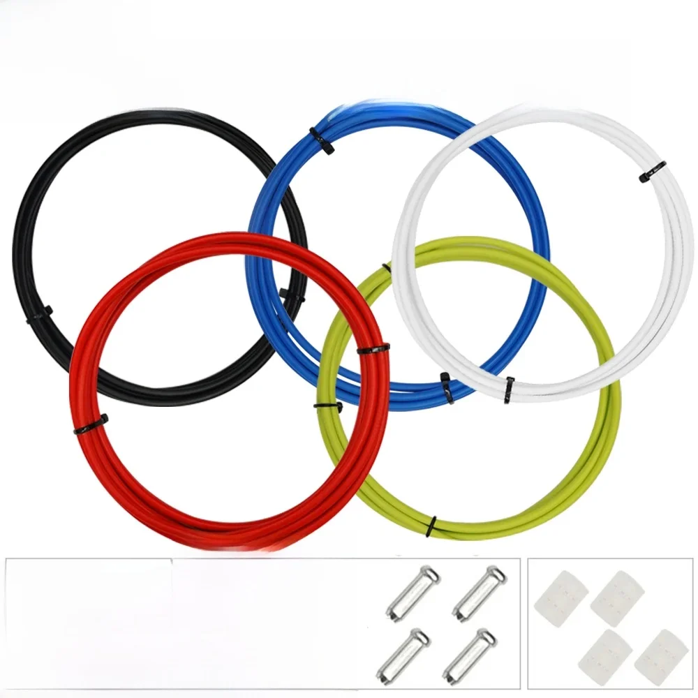 AliExpress VXM Bicycle Basic Brake/Shift Cable&Housing Group SetsFor MTB Road Bike Shift Gear Derailleur/Brake kits Wire Tube Line Hose