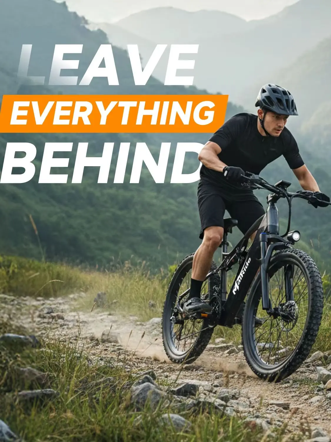 Mairide Xt90 Schwarz 21-Gang Elektrofahrrad 250W Motor 48 V 20 Ah Lithium-Ionen 26 Zoll Reifen Drehmomentsensor Elektrisches Mountainbike