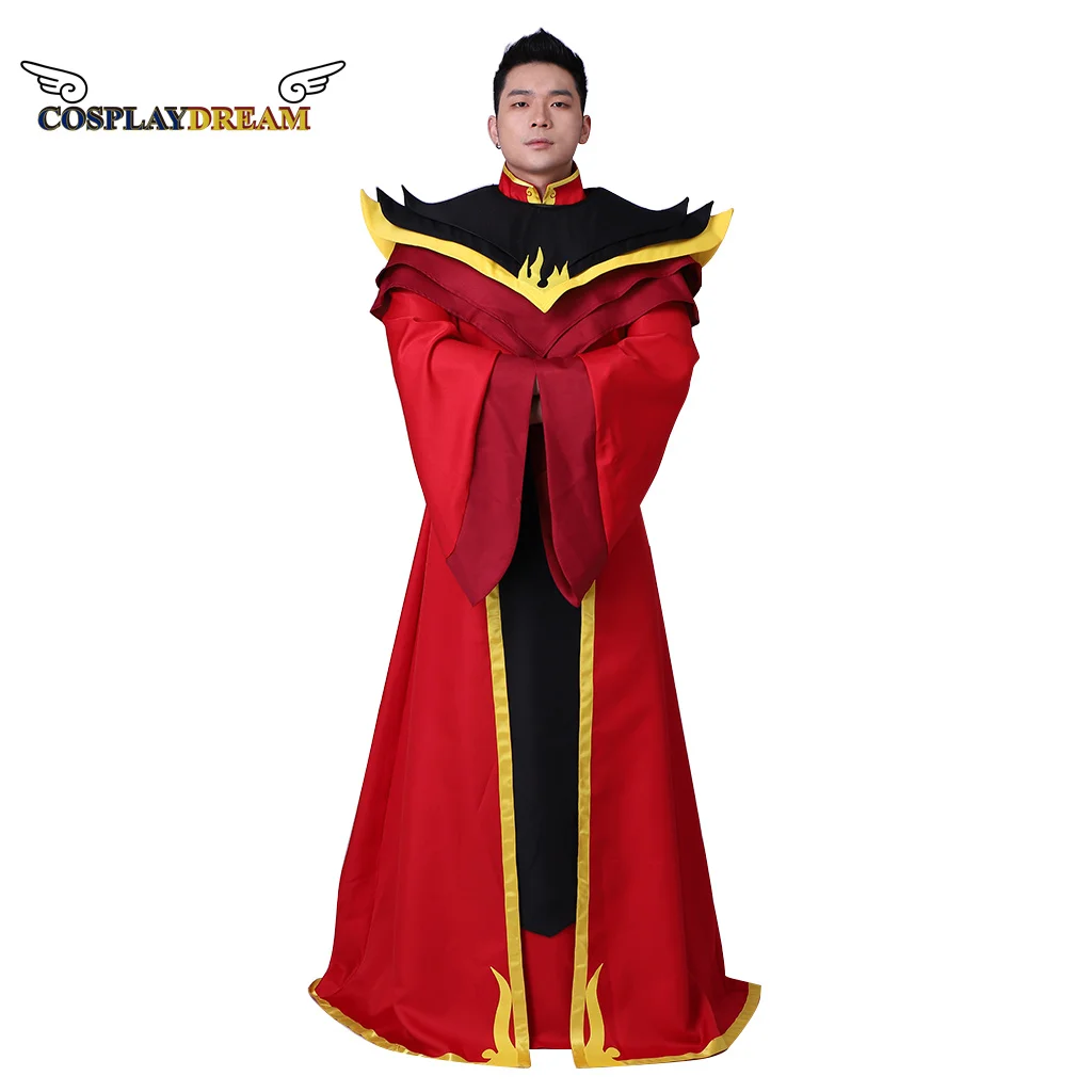 Avatar The Legend of Aang The Last Airbender Fire Lord Ozai Cosplay Costume Halloween Carnival Cosplay Costume For Men