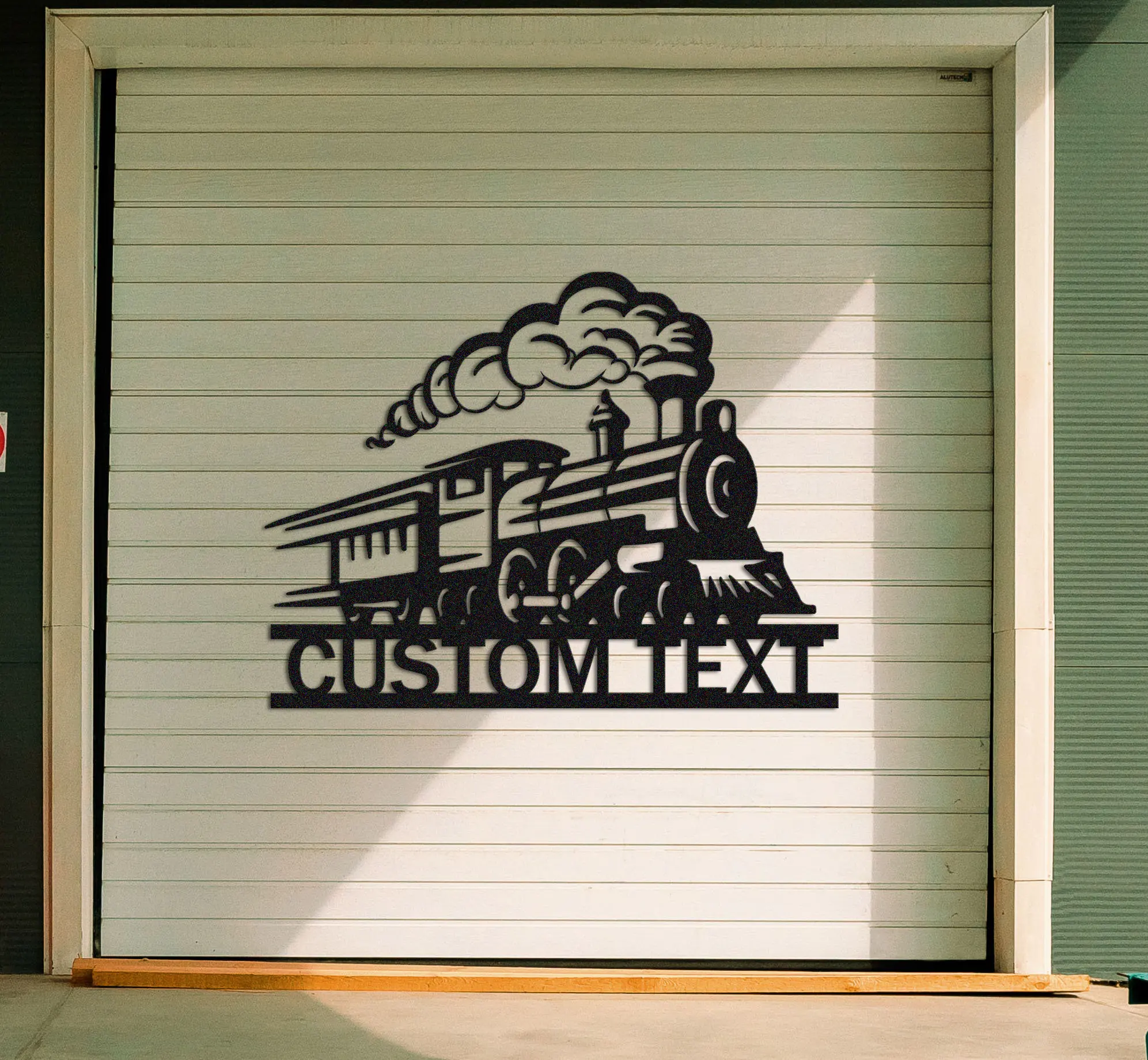 Personalized Train Sign,Train Metal Sign,Train Room Decor,Custom Train Name Sign,Train Driver Gift,Railway Sign,Railroad Sign