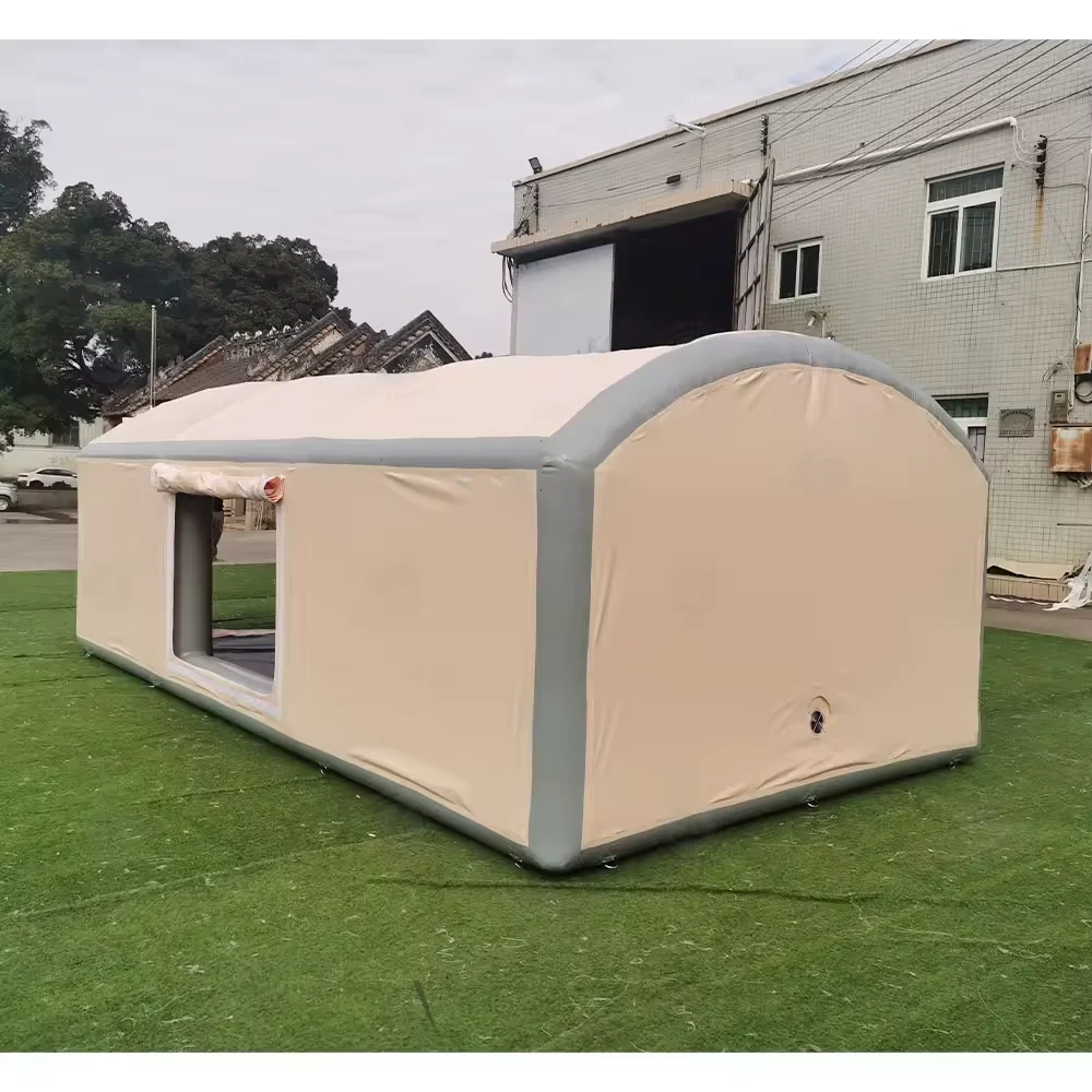 UV Waterproof Foldable Garden Inflatable Car Garage Tent Mobile Car Covers Garage Shelter Canopy Compact Storage Ideal for Cars
