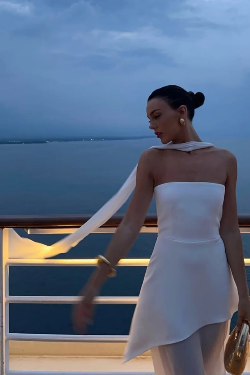 เจสสิก้าสีขาวชุดราตรี Elegant Off-ไหล่ชุดราตรี Mermaid Elegant สุภาพสตรีอย่างเป็นทางการ Vestidos De Fiesta ที่กําหนดเอง