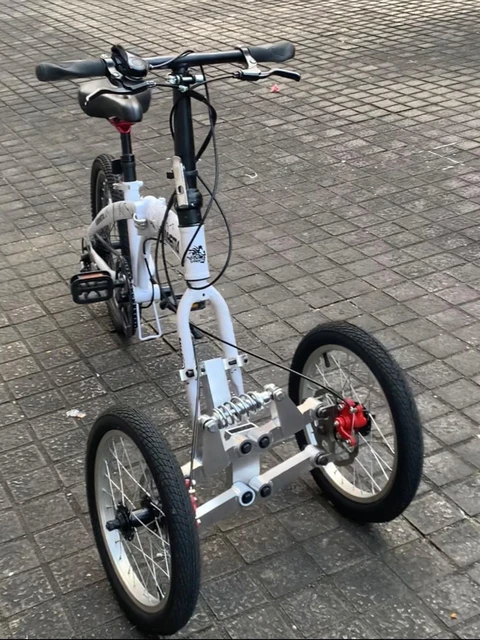 Bicycle trike conversion fashion