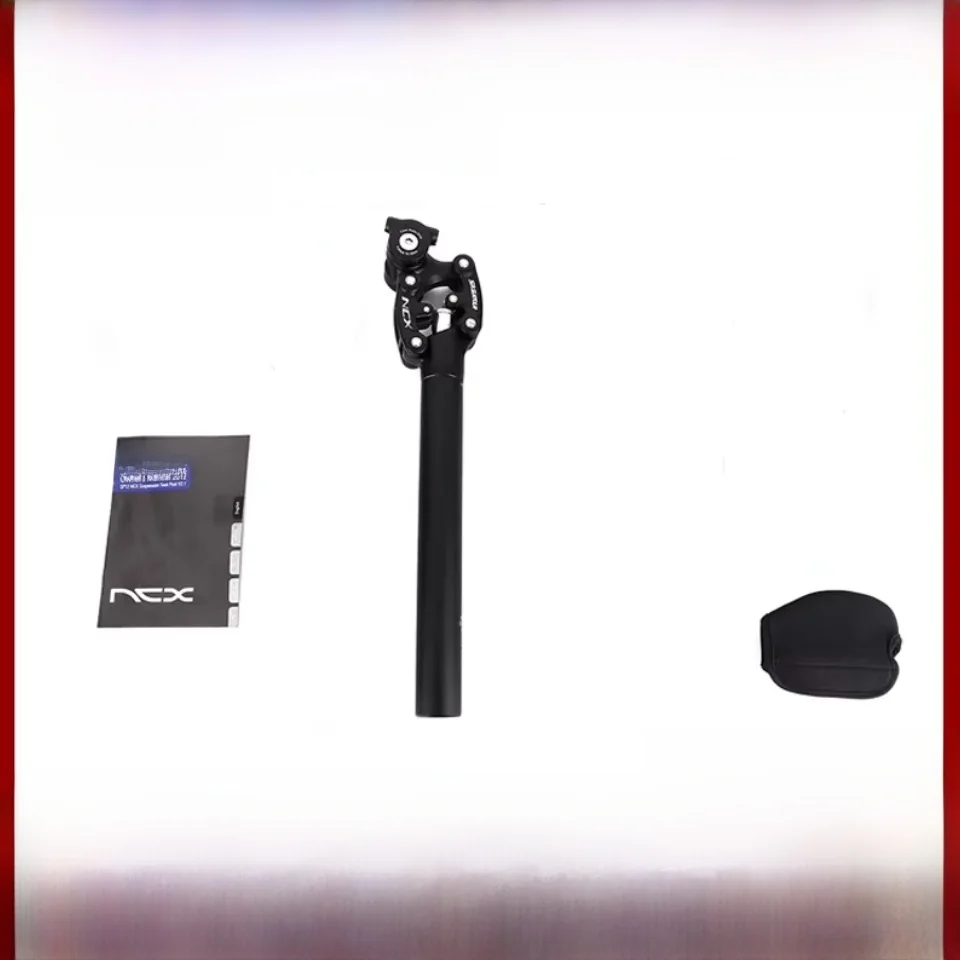 AliExpress SR Suntour NCX Bicycle Damping Suspension Seatpost For MTB 27.2 mmx350mm Sliver Black Adapter Tool