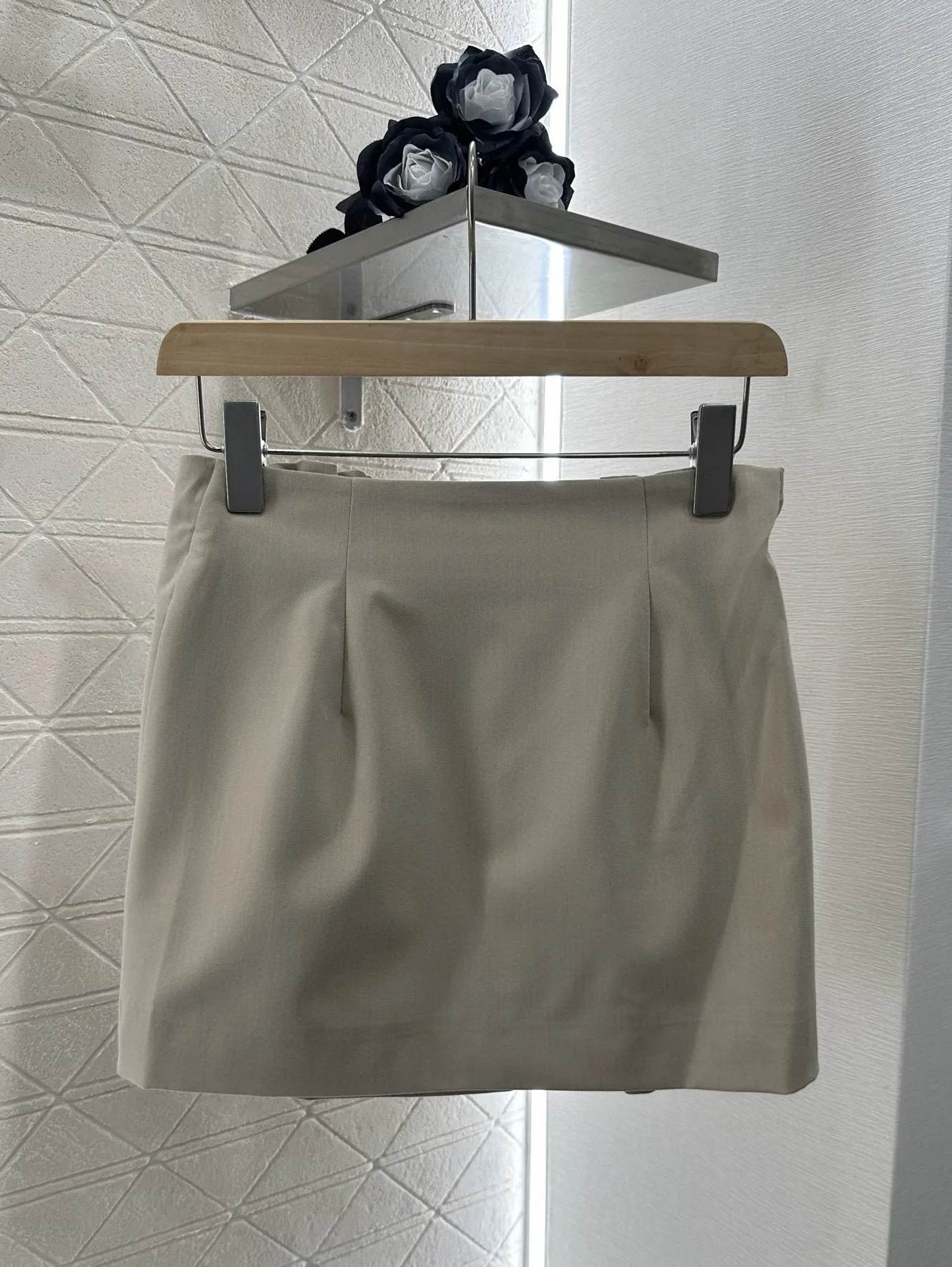 

2025 New! Women's Drawstring Pleated Solid - Color Mini Skirt, High - Waist Elastic Design, Trendy & Comfortable