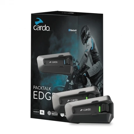 Cardopack Talk Edge Duo Bikes Bluetooth Mmesh Intercom/waterproof dustproof/three Nabi Moto