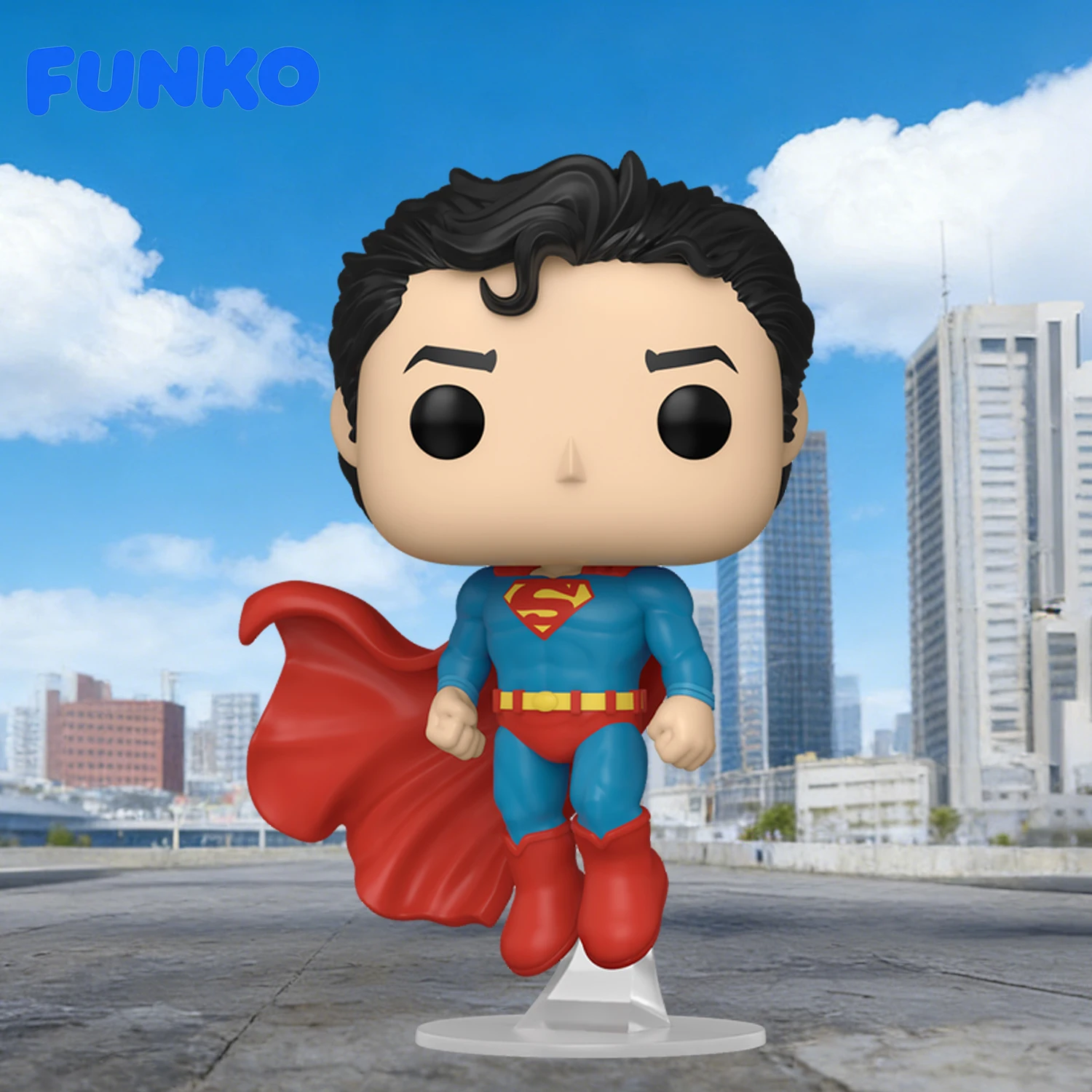 Funko POP! Heroes: DC New Classic – Figura colecionável de vinil do Superman, presente ideal, produto oficial genuíno.
