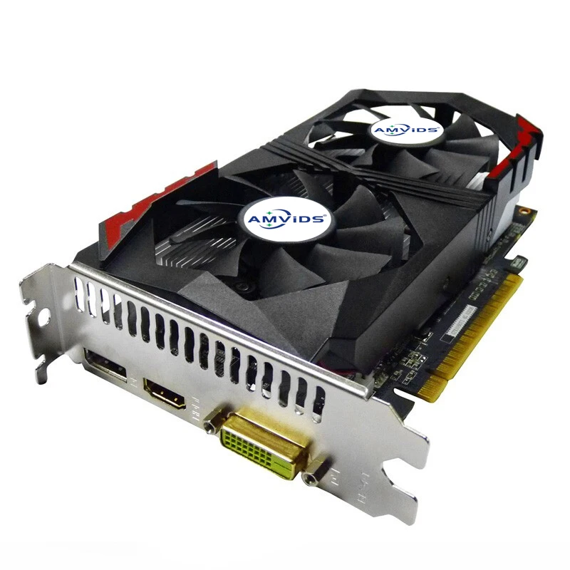 GTX 1050TI 4GB Graphics Cards 128 Bit GDDR5 HDMI-Compatibl DP DVI Nvidia GPU 1050Ti 4G Computer Gaming Video Card