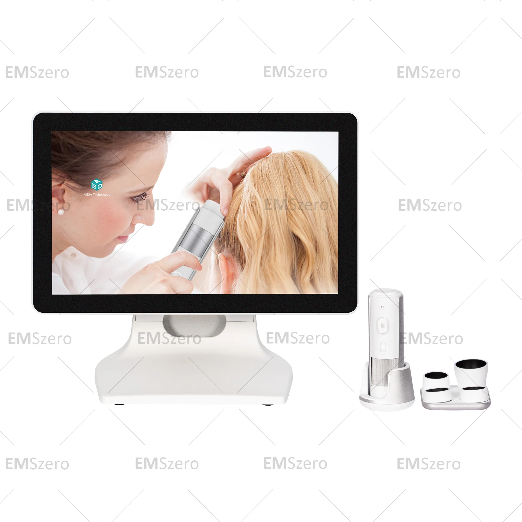 Hair detector, deep detection of hair, hair follicle problems, solving hair problems, head detection beauty instrument