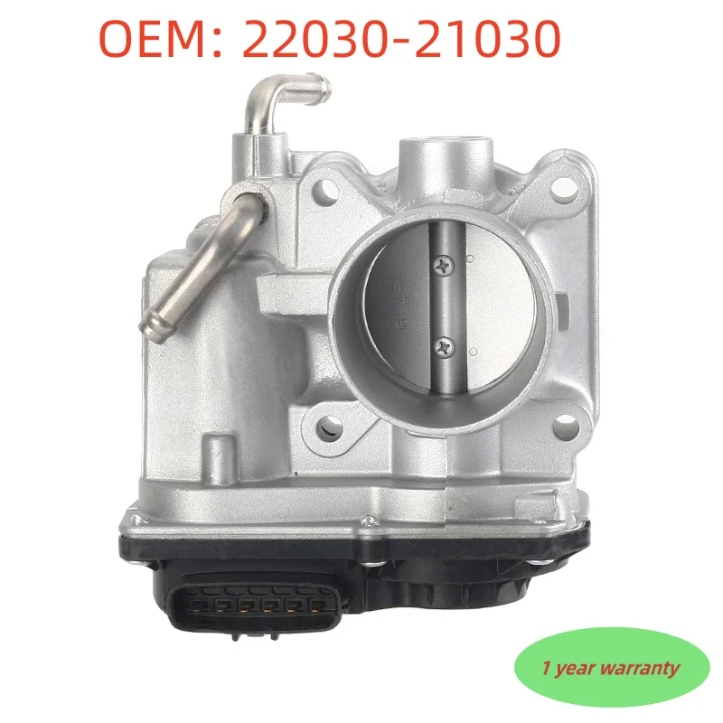 

1X 22030-21030 High quality Throttle body 22030-21010 22030-0M010 For Toyota Yaris Brand auto parts