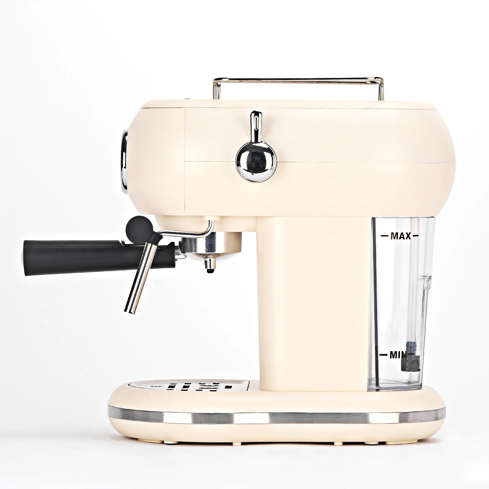 Mcilpoog 19Bar Semi Automatic Espresso Machine With Powerful Steamer,Compact Espresso Coffee Maker for Cappuccino or Latte.