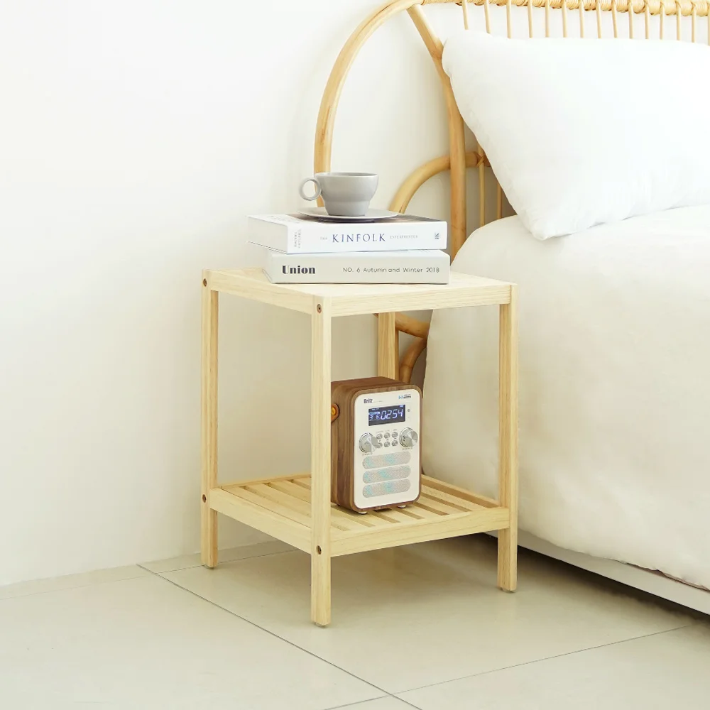 가쯔 원목 침대 협탁 미니 사이드 테이블 외 모음전[Katsu original wooden bed narrow table mini side table and other vowel exhibition]