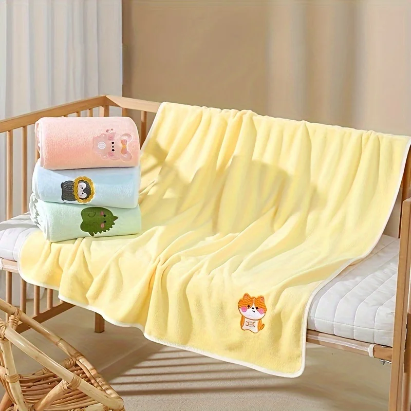 Baby Bath Towel Fall/Winter Thickened, Super Absorbent Softer Than Cotton, Bath Wrap, Infant Blanket, Large Towel