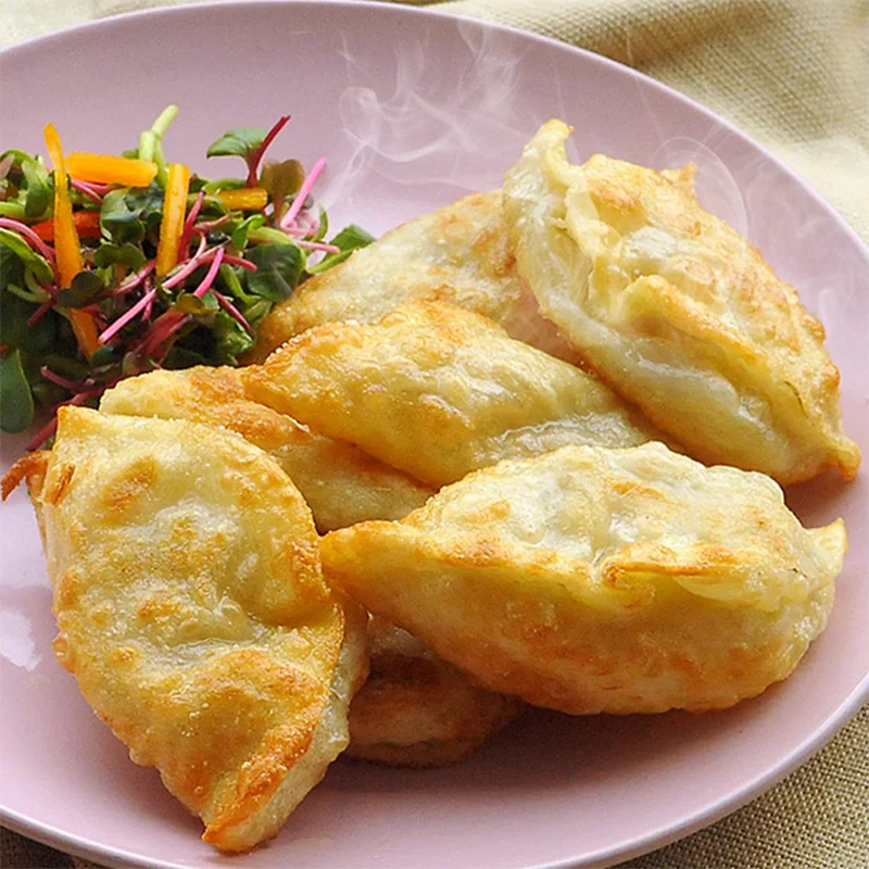 Busan producto famoso dumplings hechos a mano (refrigerados) 20 piezas X2 varillas