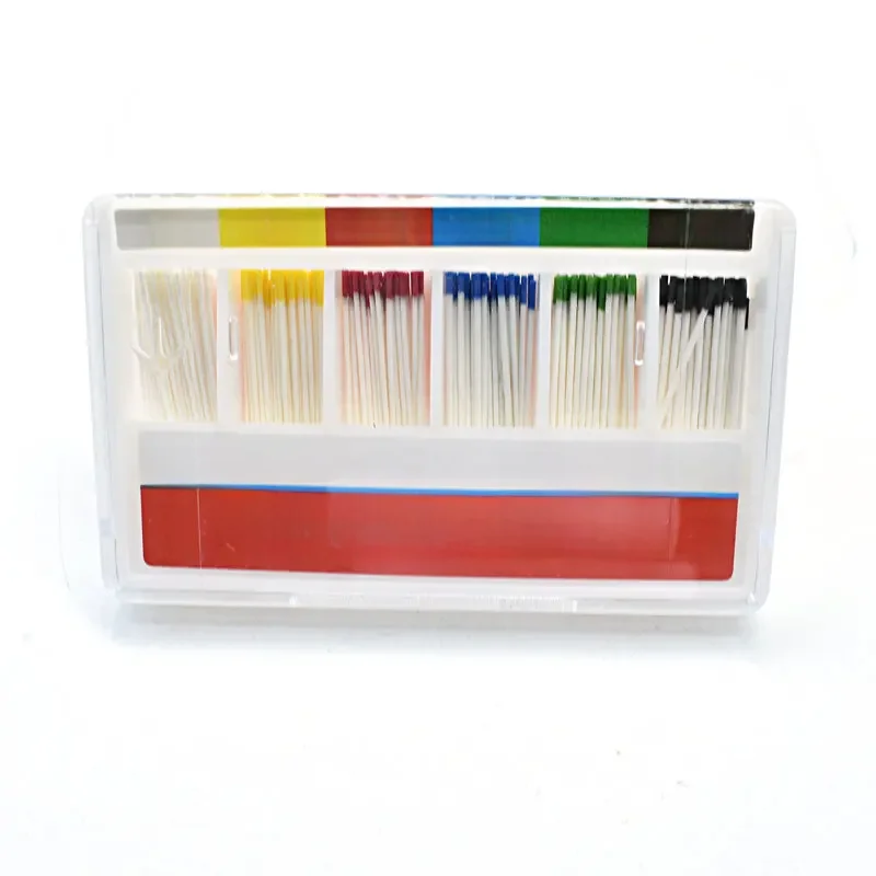 Chłonny materiał dentystyczny 0,02 punkty papierowe 15-40 Anulowanie korzenia Endodoncja Końcówki z włókna bawełnianego Produkt dentystyczny 45-80 — zdjęcie 2