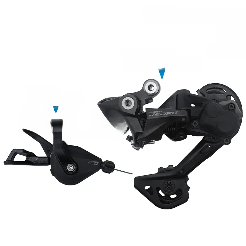 AliExpress Shimano SHIMANO DEORE M4120 2x10v/11v Groupset M4100 Shifter and M4120 /M5120 Rear Derailleur - SHADOW RD - 2x10/11-speed Original parts