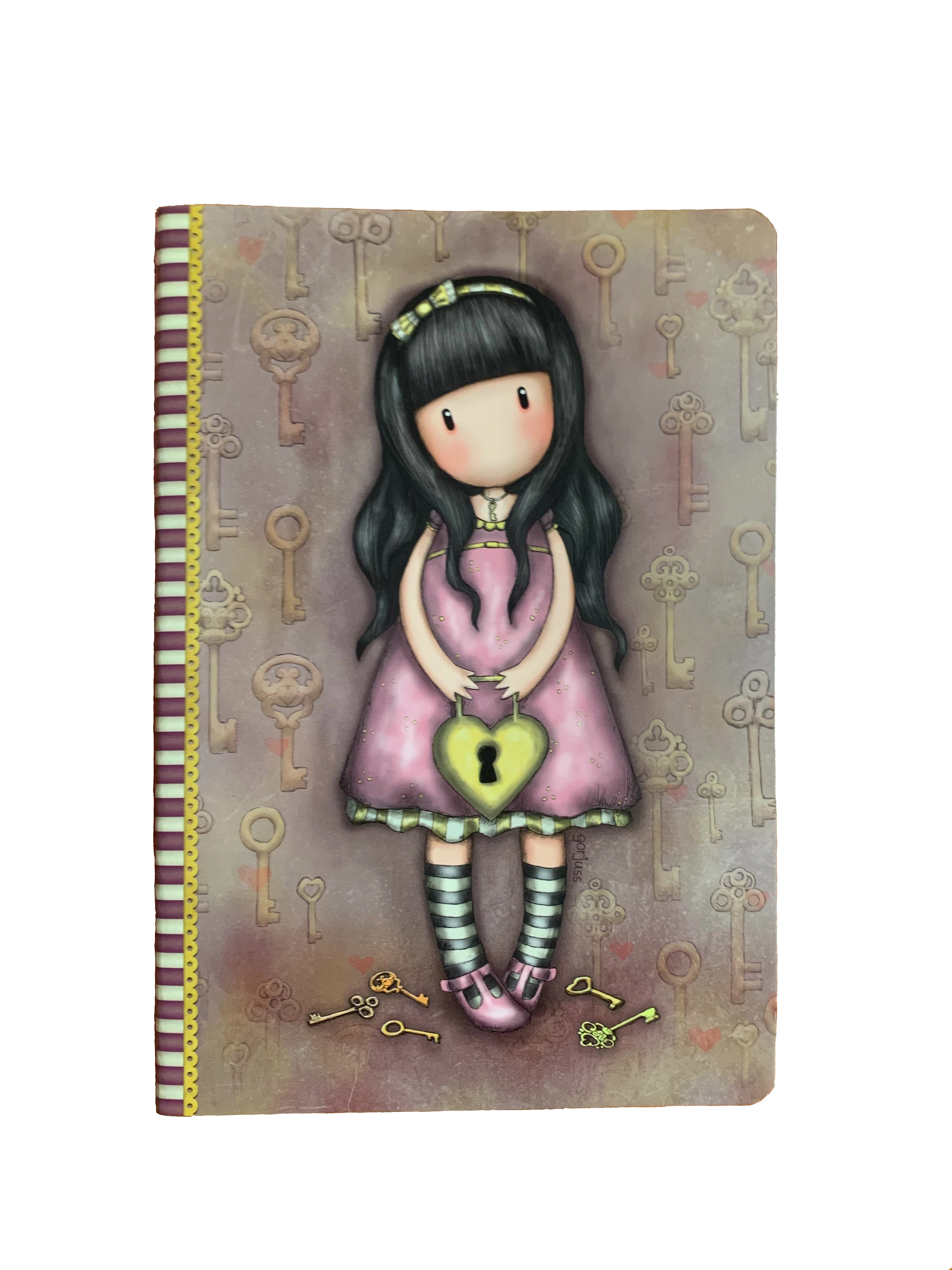 Gorjuss Santoro, book 96 sheets. Measurements; 21 cm x 14 cm. You thought you might feel a crush on a notebook, so far! This original model is going to surprise you. Notebook 96 pages santoro gorjuss