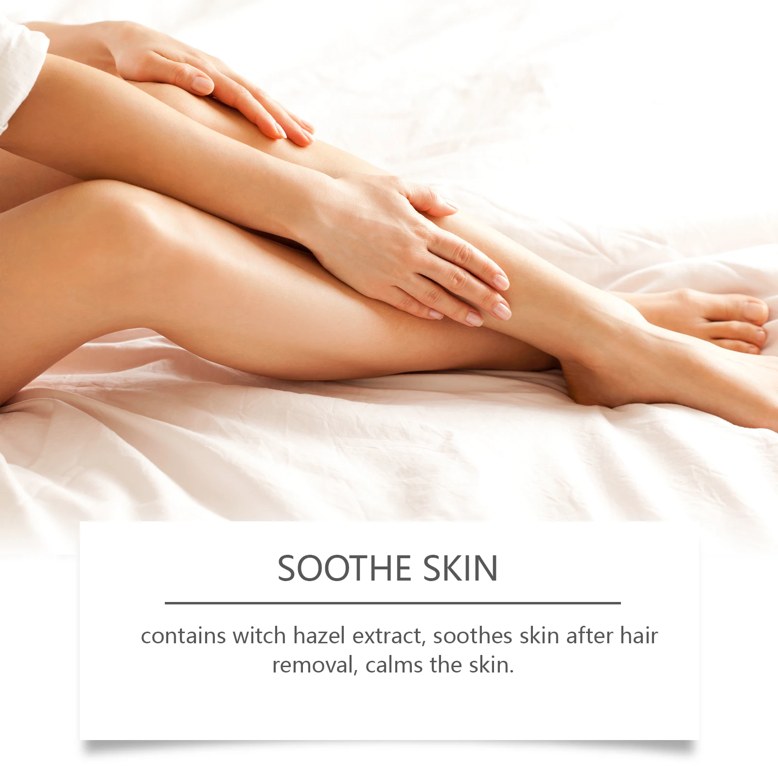 كريم إزالة الشعر من Oceaura كريم منعش غير مزعج للبشرة اللطيفة لتقليص المسام كريم إزالة الشعر الناعم المهدئ لجميع أنواع البشرة