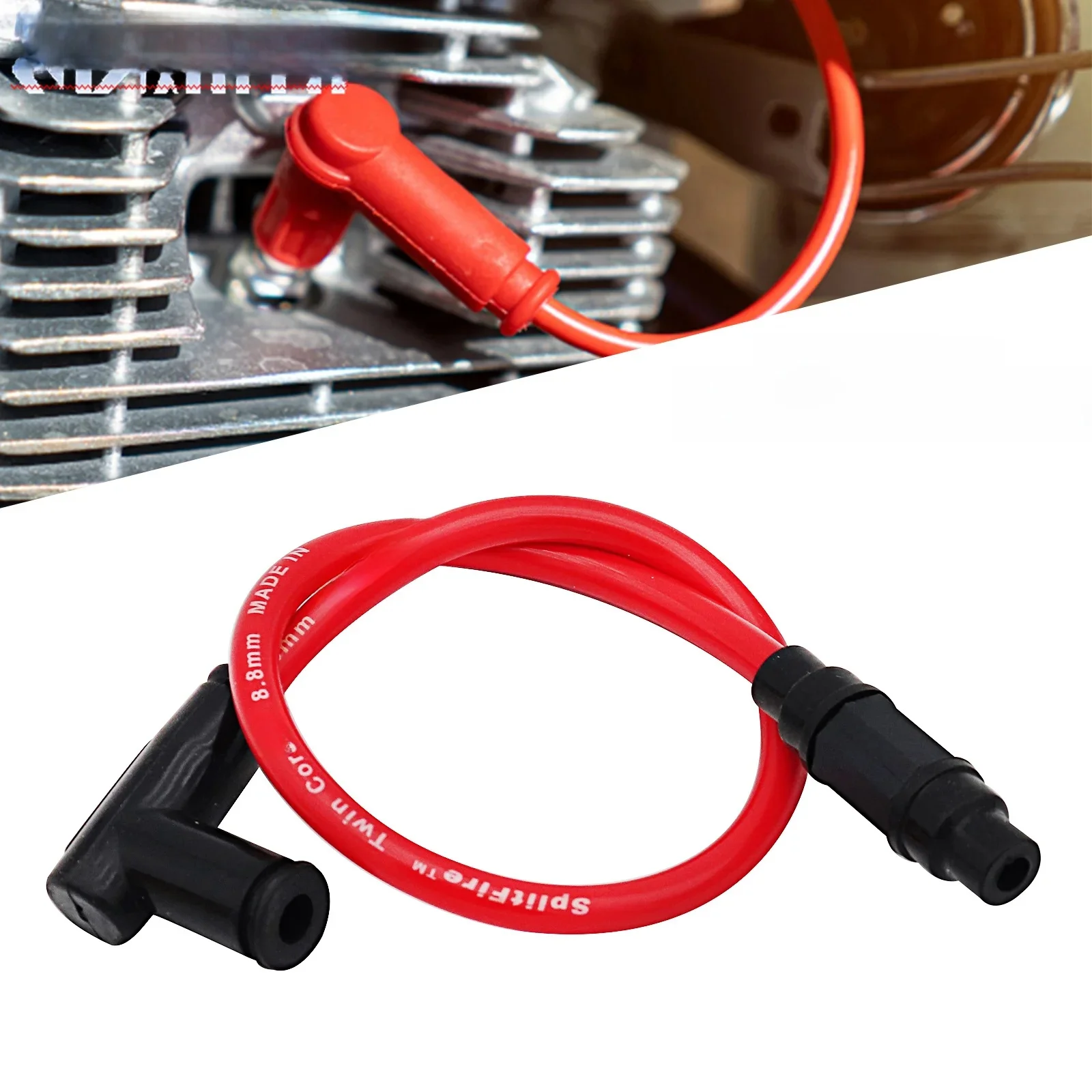 AliExpress Motorcycle ATV Ignition Coil Spark Plug Iridium Power Cable For KTM Kawasaki Suzuki Honda Yamaha ATV Dirt Bike Universal Parts