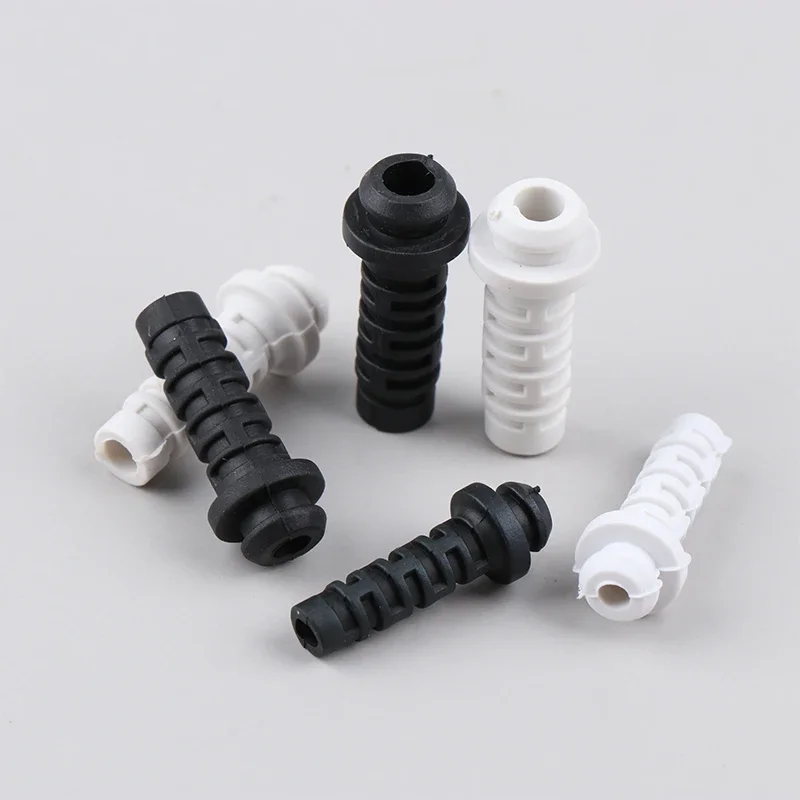 10pcs 3/4/5mm Cable Gland Connector Rubber Strain Relief Cord Boot Wire Sleeve Protector Wire Cable Sleeve Power Tool Access