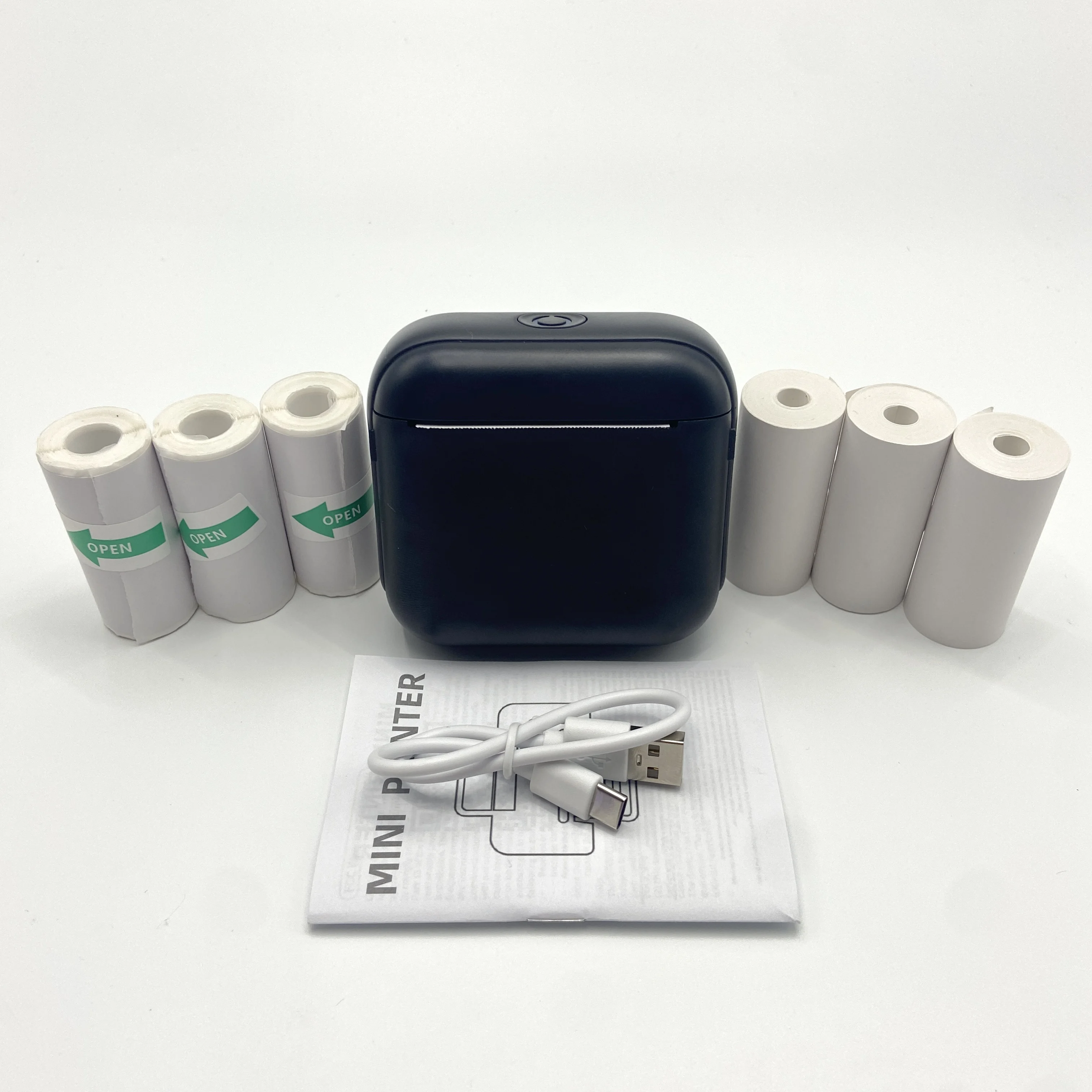 Draagbare thermische printer - Direct printen, compatibel met iOS/Android, voor foto's, labels, notities & meer - Geweldig cadeau voor hem