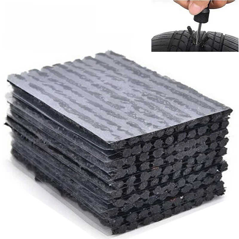 Bandes de réparation de pneus 6mm/3.5mm, pour voiture, moto, vélo, réparation de crevaison, colle, bandes de caoutchouc, outils, prise, accessoires de voiture