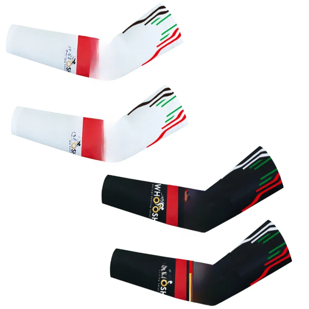 AliExpress New UAE Team Cycling Arm Warmers Men Quick Dry Sunscreem Ciclismo Arm Protection Anti Slip Bike Accessorries Sport Sleeves