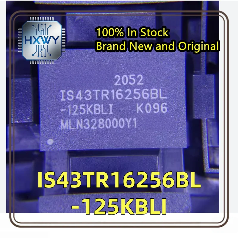 (2/20 Pieces) IS43TR16256BL-125KBLI IS43TR16256 BGA96 Memory Chip Factory Wholesale Cheap Electronic Component Fast Shipping