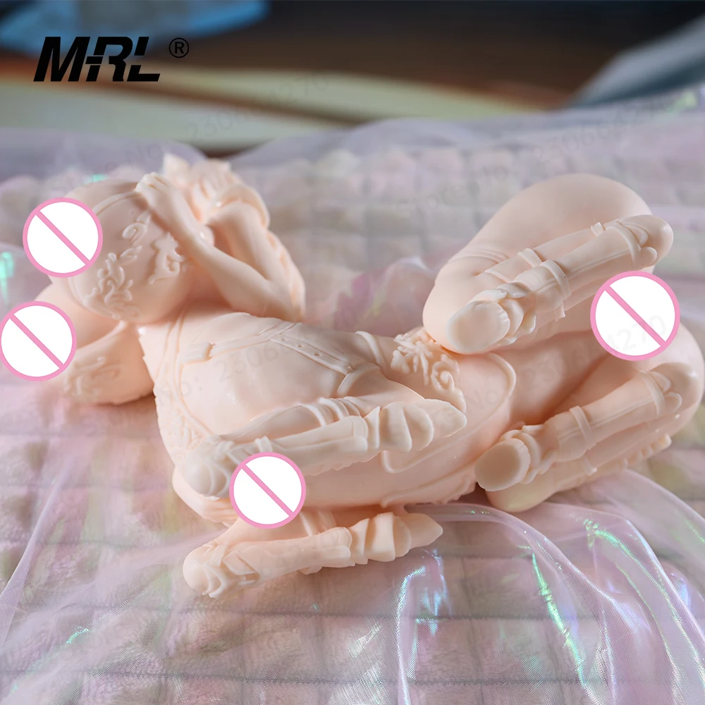 MRL [أنيمي النوع] 1.0 سنتور سيليكون دمية جنسية ضيق كس المزدوج قناة هانت شكل لينة الثدي رجل الكبار الاستمناء الجنس لعب