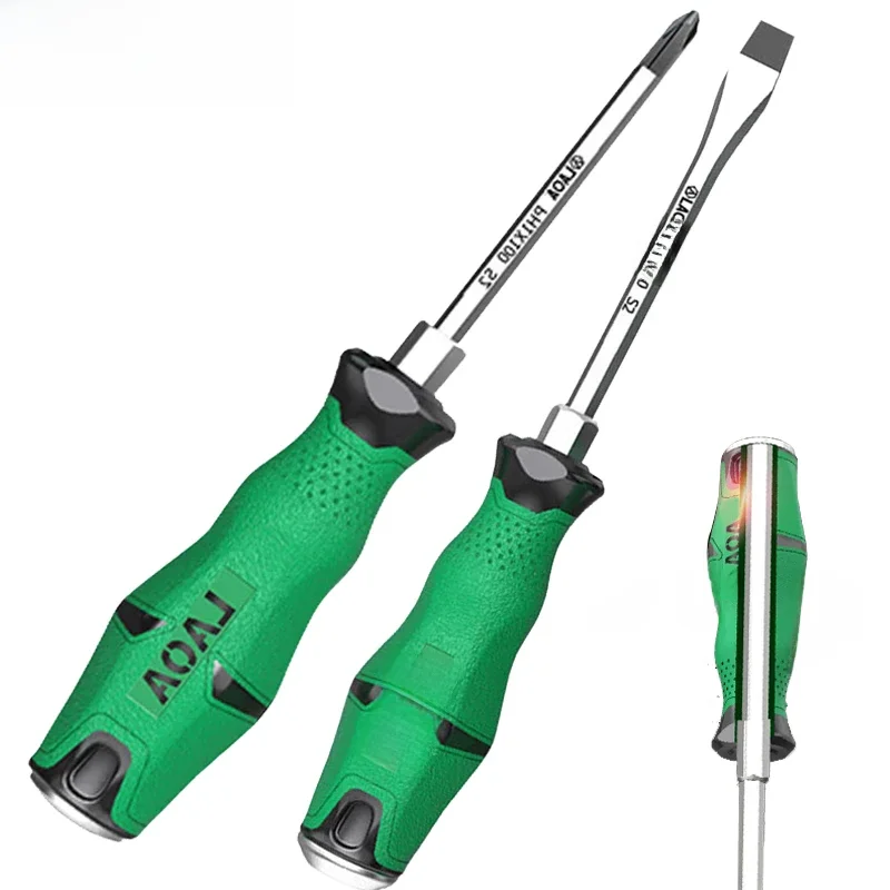 LAOA S2 tournevis Percussion pénétrante anti-dérapant fort magnétique conception ergonomique tournevis à ciseau à Percussion