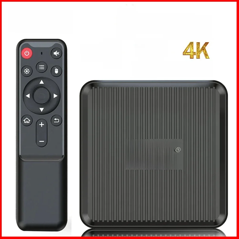 X98Q Smart TV Box AV1 Amlogic S905W2 4K HD Smart Media Player Set Top Box Android11 2,4G & 5G Dual WiFi X98Q TV Box 1 + 8GB 2 + 16GB