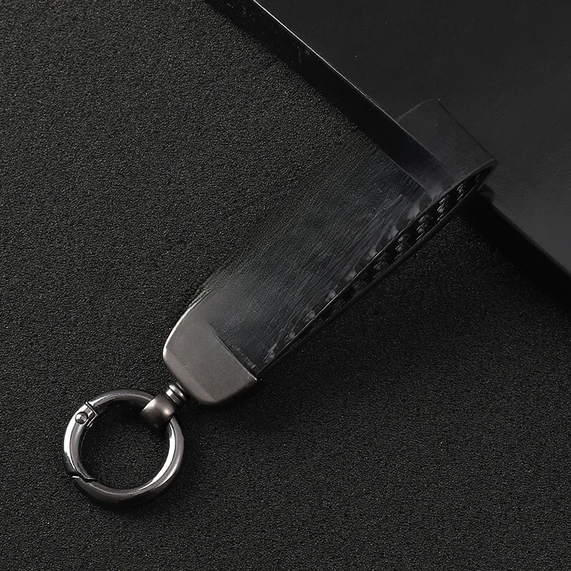 Porte-clés en corde de cuir et fibre de carbone pour moto, nouvelle mode, pour YAMAHA YZF-R125 YZF R125 R 125 2008 – 2011, accessoires