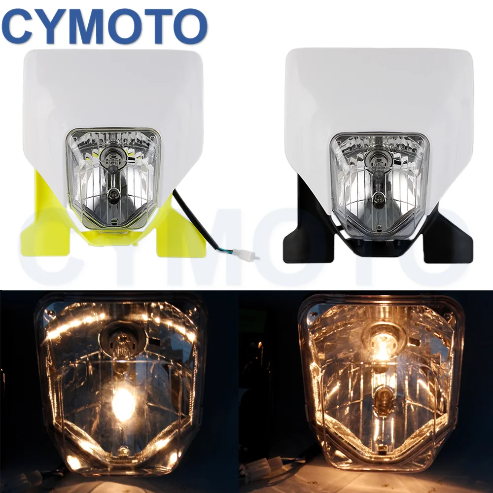 

Headlight Headlamp Motorcycle PP Headlamp Head Lamp Head Light For Husqvarna FE 250 350 450 501 EU 2020-2021