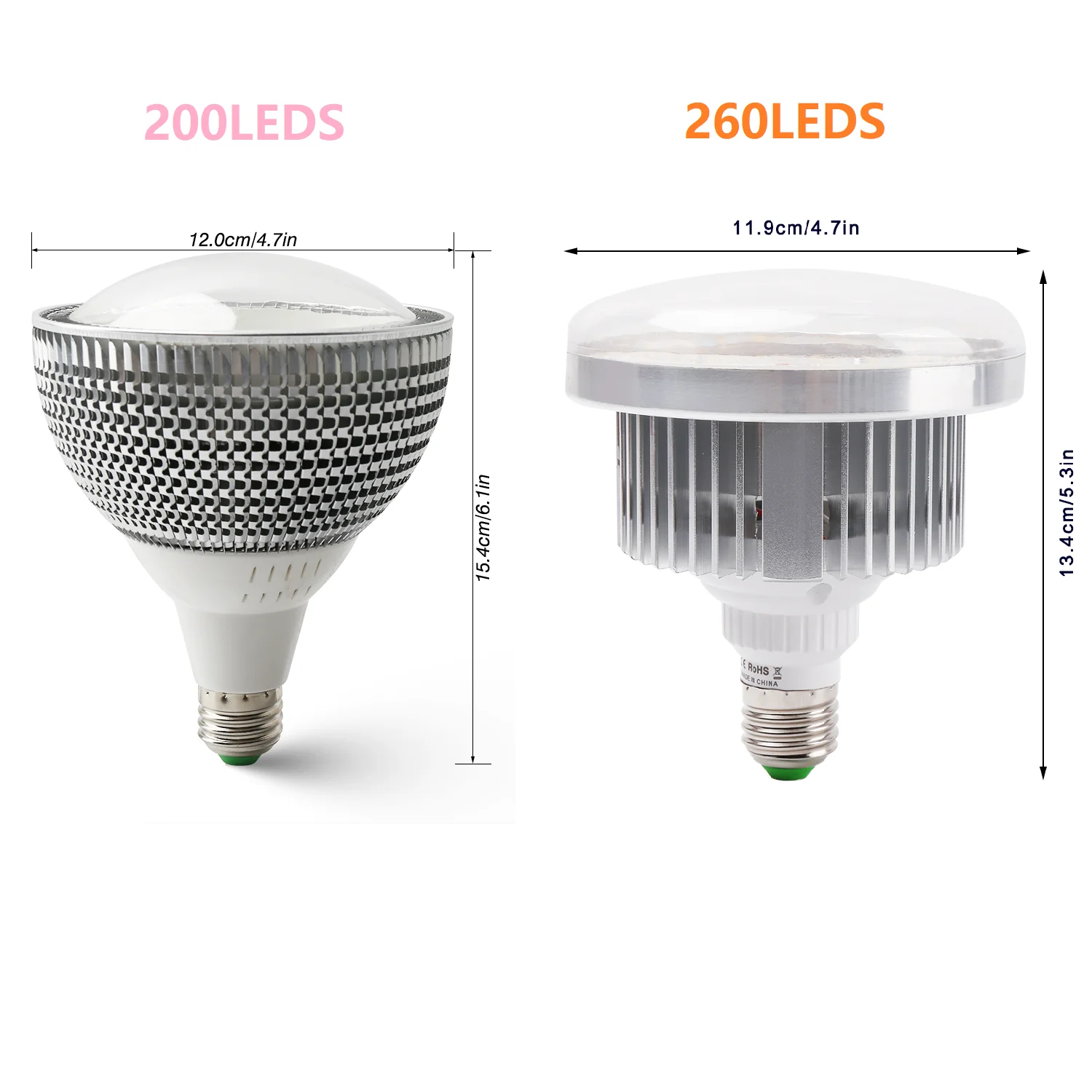 2Pack 150W Led Grow Lamp Volledige Spectrum Fitolamp Plant Groeien Lamp E27 Led Verlichting Voor Bloemen Planten indoor Grow Box