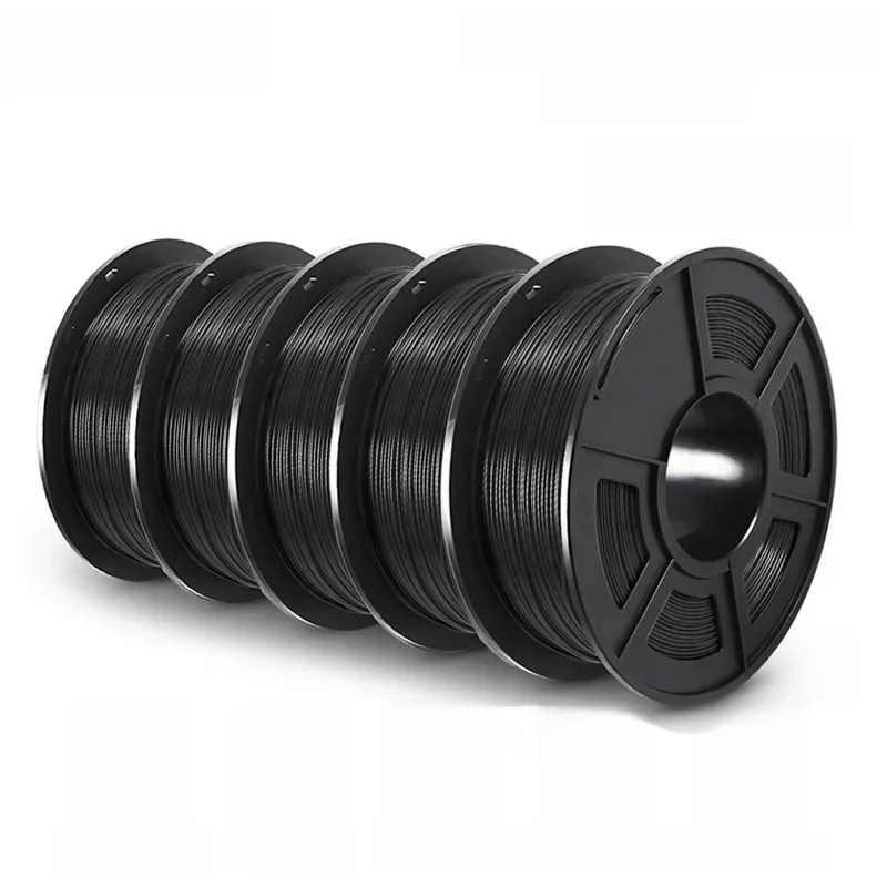 SUNLU 3D-filament PETG/EASY ABS/TPU/ASA Filamnet 1,75 mm 5 rol 1 kg (TPU 0,5 kg/rol) 3D-printerfilament voor 3D-printer - afbeelding 2